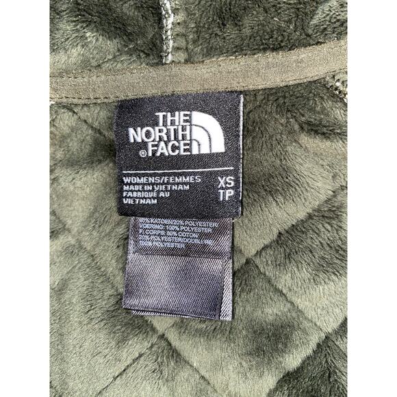 The North Face Women's Caroluna Hooded Fleece Jacket CYL7 Olive Green Size XS - Picture 5 of 8